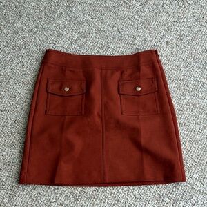 Brand new suede like skirt.